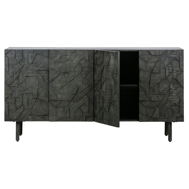 ABS BLACKWOOD CARVING SIDEBOARD 160 - CABINETS, SHELVES